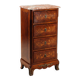 Antique Napoleon III cabinet in violet wood, 19th century.