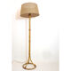 Rattan floor lamp from the 60s by Louis Sognot