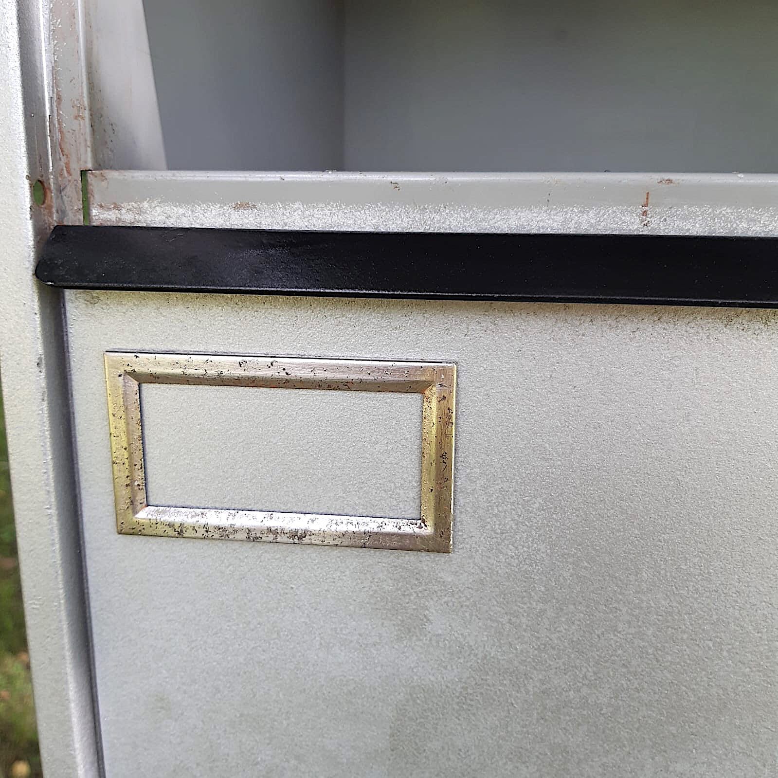 metal binder 9 drawers with clamshells