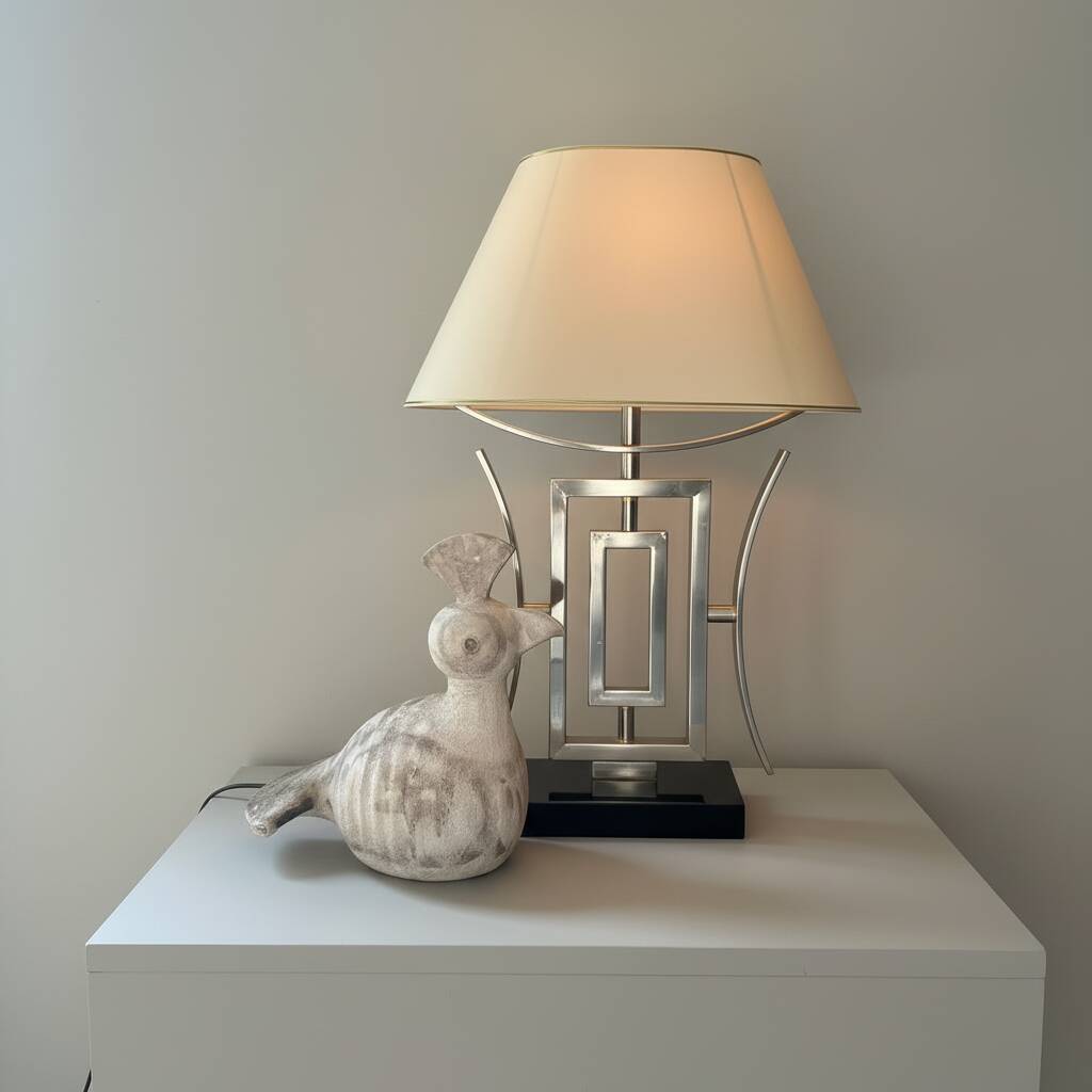Table lamp, Hollywood Regency style Willy Rizzo 1970