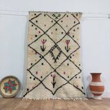 Handmade Berber wool mrirt rug 172 X 110 CM