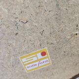 Vintage 1950s mini wall mirror