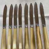 8 knives with Bakelite handles