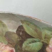 Decorative oval flat Limoges UC France
