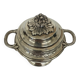 Sucrier en métal argenté Christofle collection Gallia ref 358.014