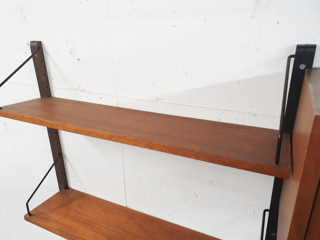 Poul Cadovius for Royal system teak wall unit, Denmark 1950