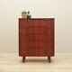 Commode en teck, design danois, années 1970, fabrication : Danemark