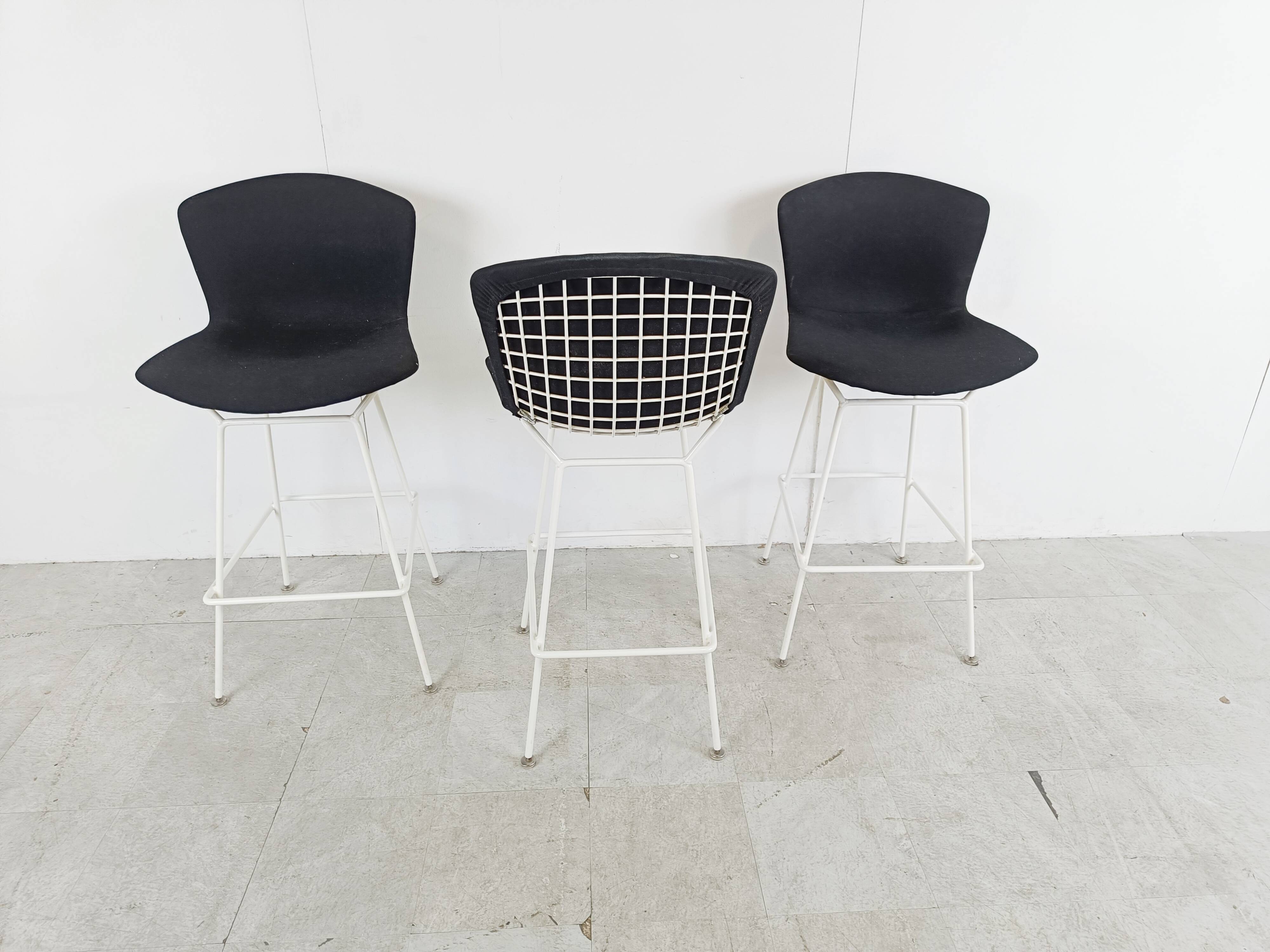 Vintage Harry Bertoia Bar Stools, 1980s