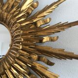 Mirror sun witch's eye golden wood