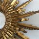 Mirror sun witch's eye golden wood