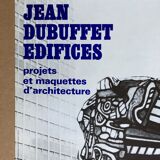 Poster Jean Dubuffet Edifices 1969