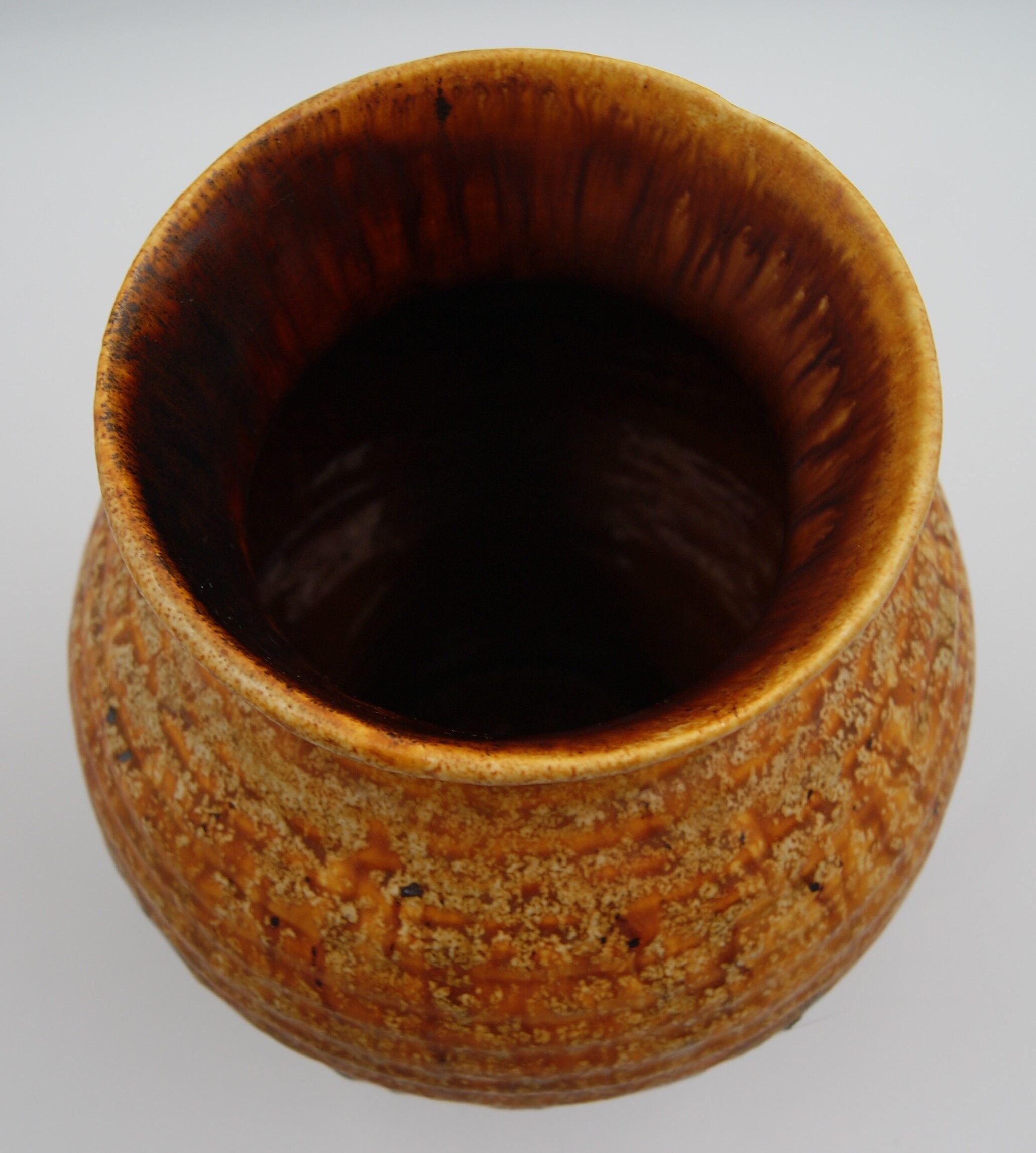 Vintage Fat Lava Germany ceramic vase