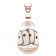 Bridge decanter, mid-century modern, glass, Hortensja, Poland, 1950s