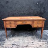 Antique walnut desk with pull-out drawers