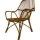 Fauteuil en rotin par Dirk van Sliedregt Rohe Noordwolde 1960 aux Pays-Bas
