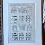 Architecture board engraving