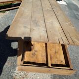 Table farm raw wood