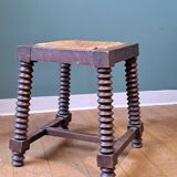 Arts and crafts square stool