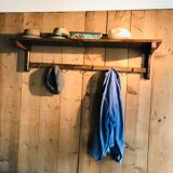 Wall coat rack
