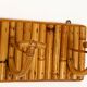 Bamboo coat rack