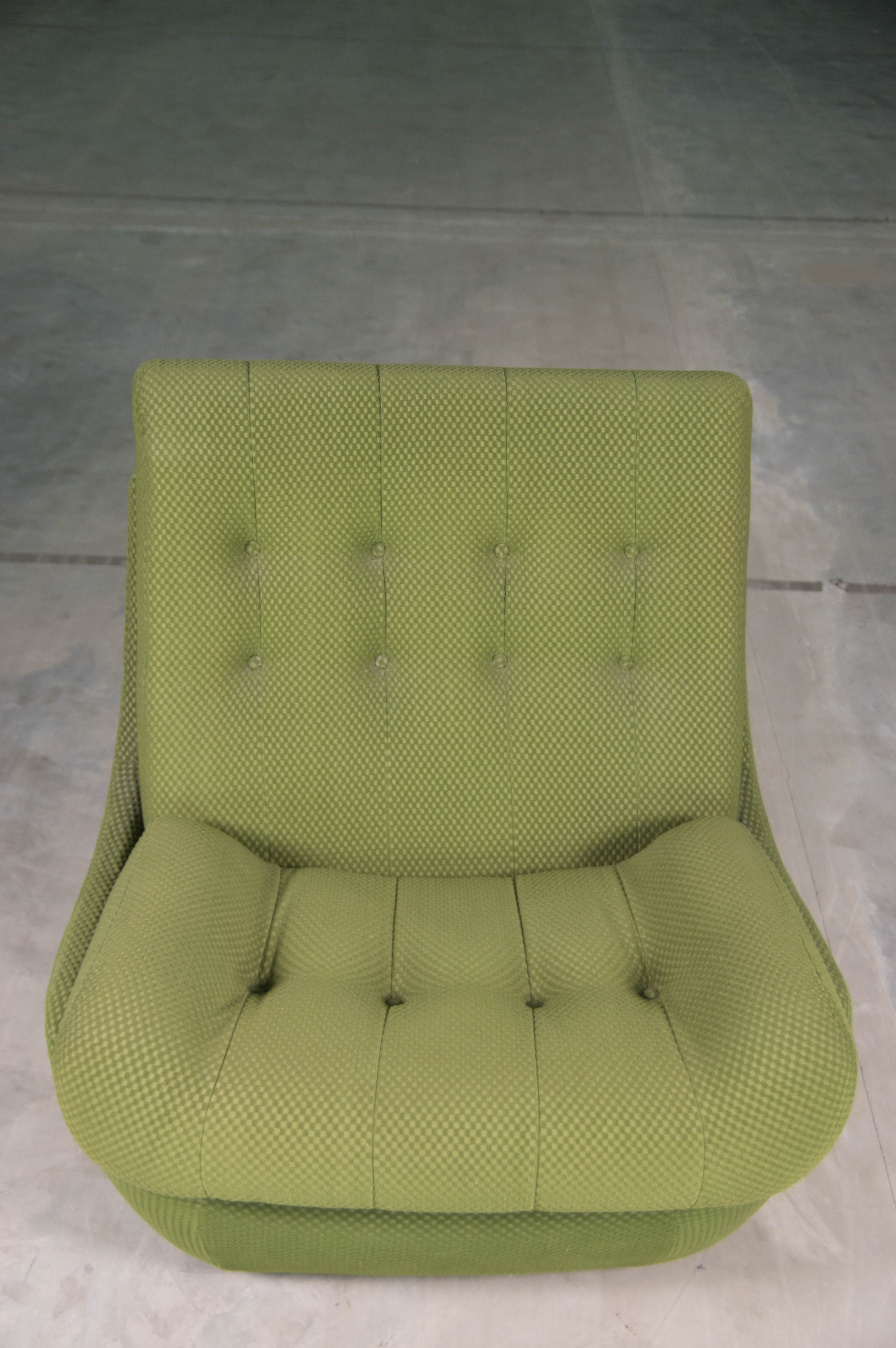 Design armchair, 1970s, four items available