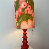 Tall Fat Lava Pagoda Floor Lamp - West German Pottery from the Space Age