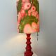 Tall Fat Lava Pagoda Floor Lamp - West German Pottery from the Space Age