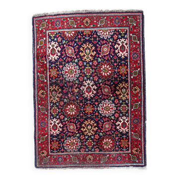 Tapis vintage Tabriz fait main