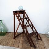 Former painter wooden stepladder