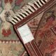 Vintage rug inspired by Art Deco.