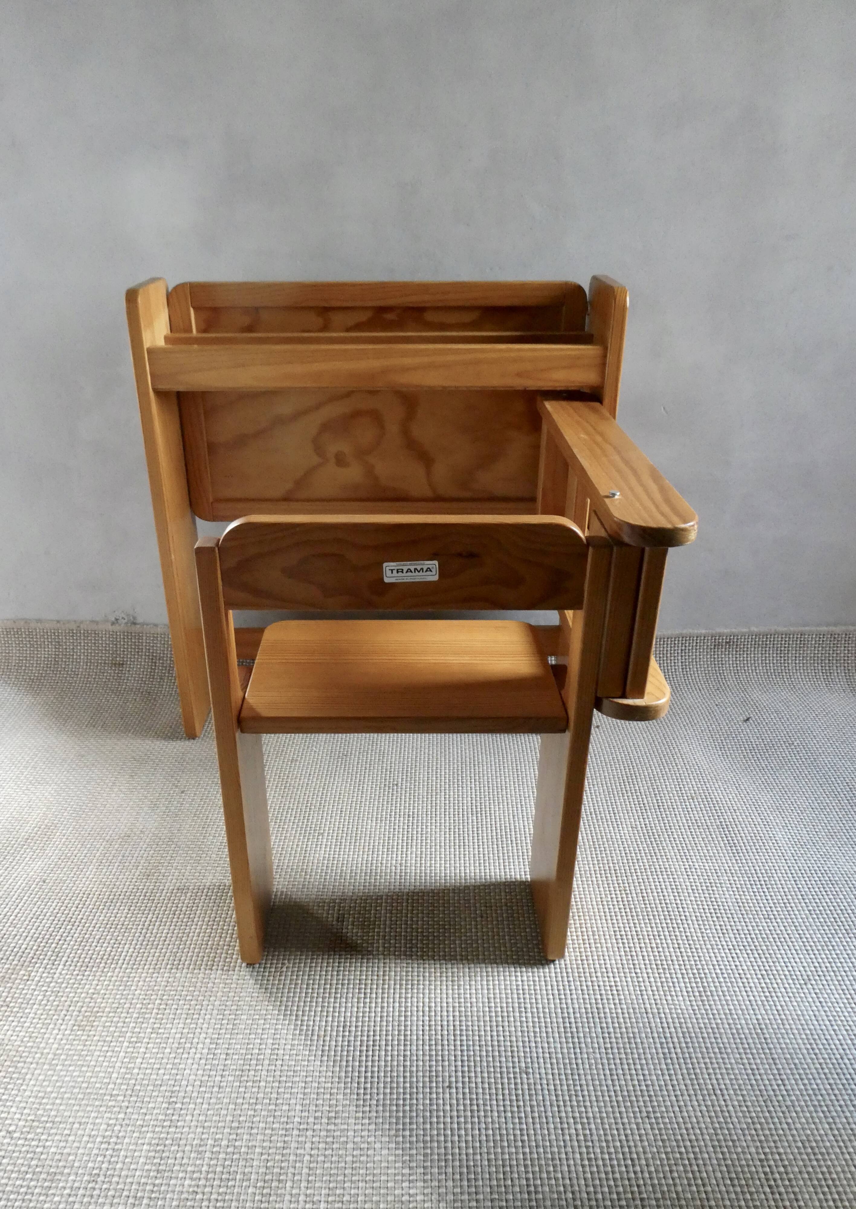 Folding children's desk from the Trama brand, 1980s