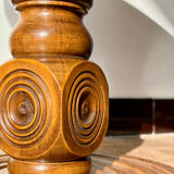 Solid wood side table