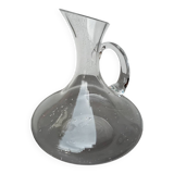 Glass wine carafe