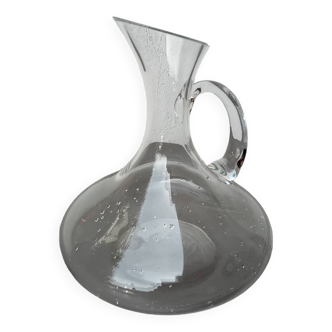 Glass wine carafe