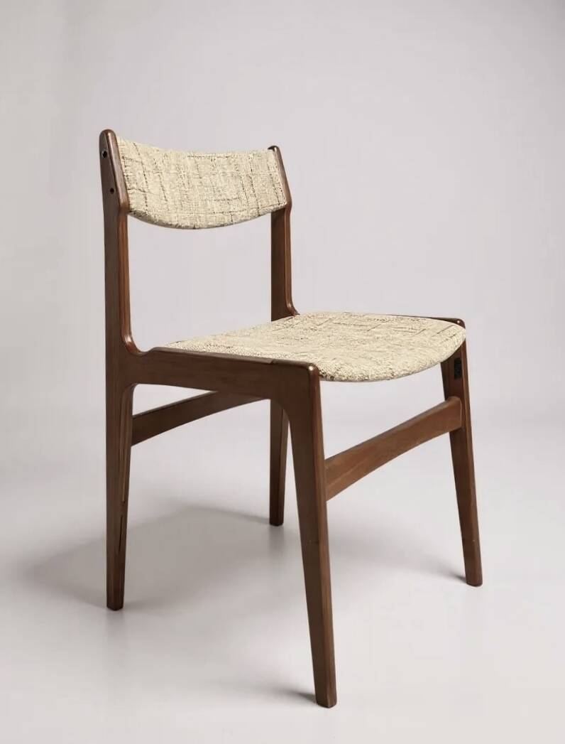 Set of 4 Scandinavian Erik Buch chairs from the 60s/70s