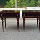 2 bedside tables in Mid-Century Modern Italian style by Gio Ponti and Paolo Buffa.