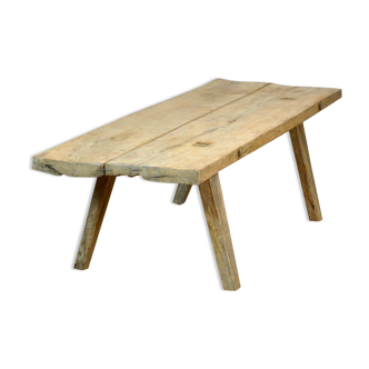 Vintage oak butcher's table/farmtable, 1930s