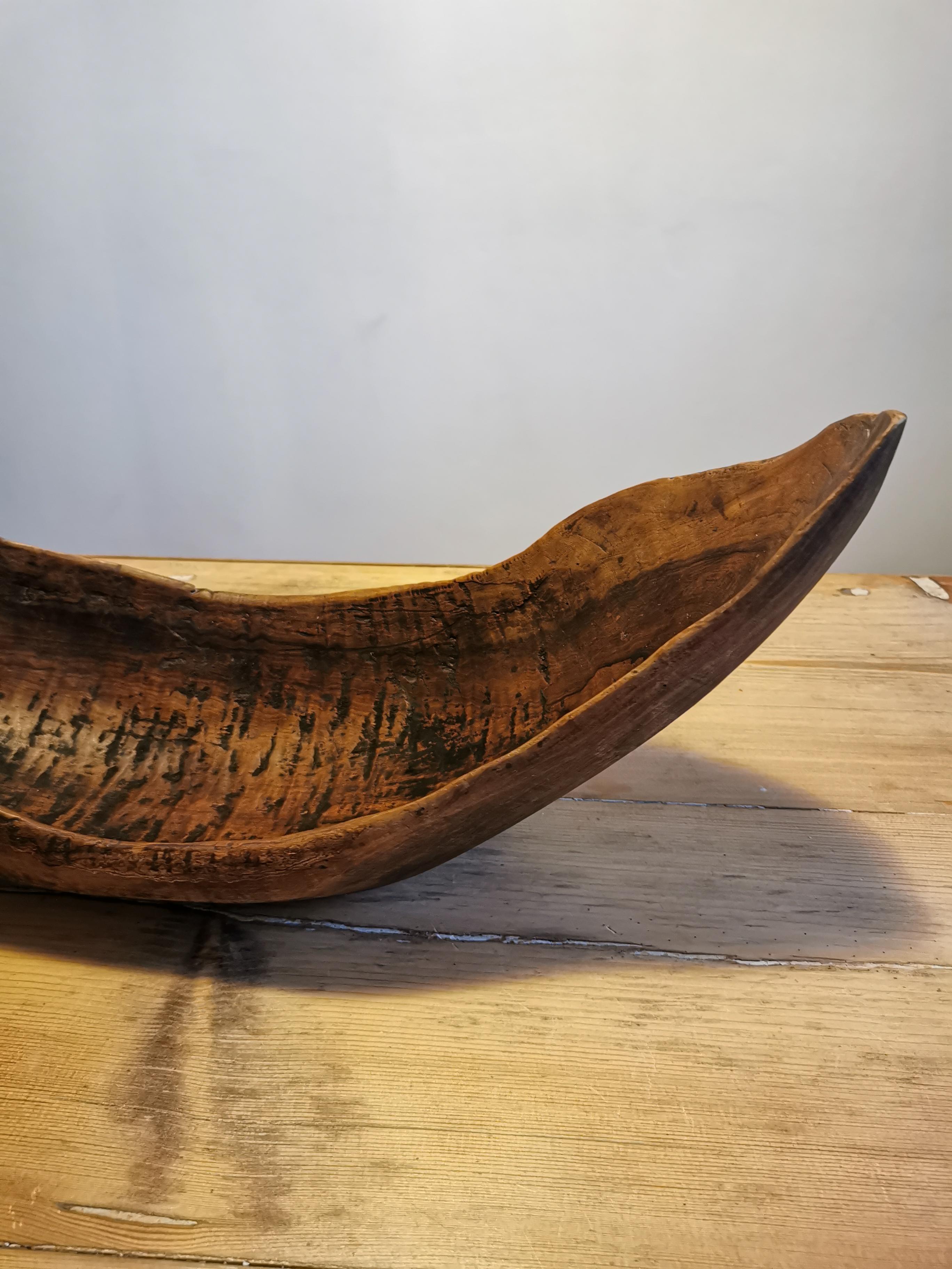 Brutalist fruit cut vintage art-popular in solid wood