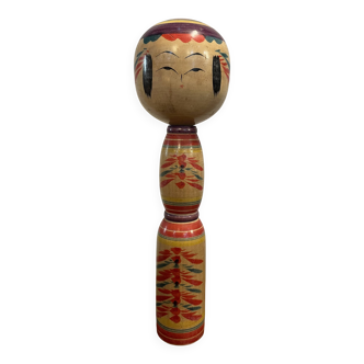 Poupée japonaise en bois Kokeshi