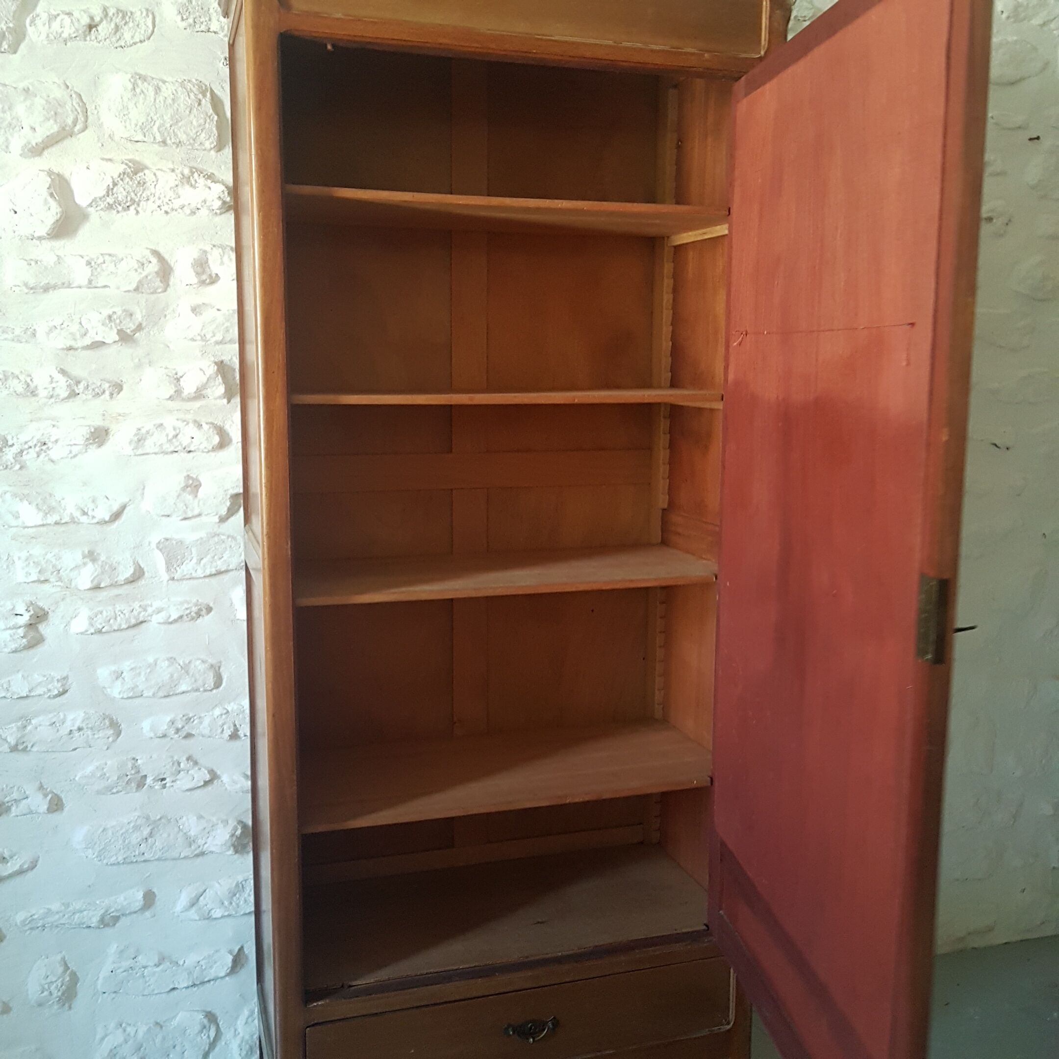 Wardrobe with mirror