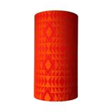 Abat-jour Eldo H60 D33 - tissu style vintage 70's