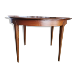 Scandinavian-style teak dining table in the 60s