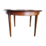 Scandinavian-style teak dining table in the 60s