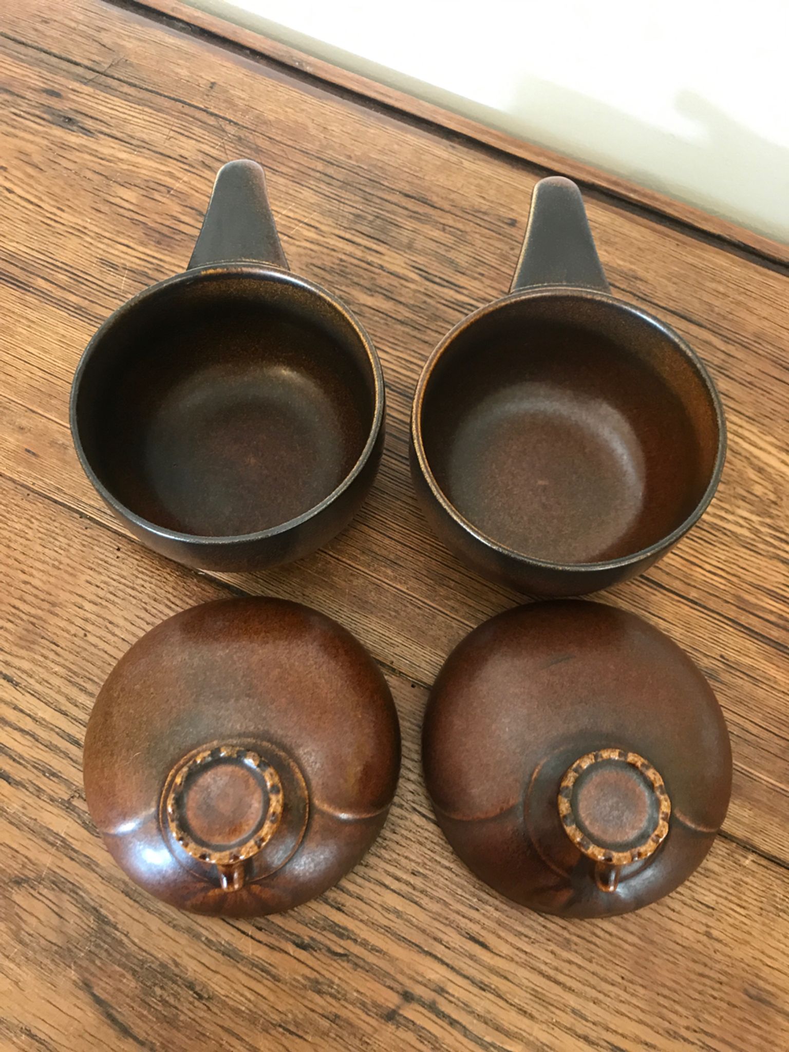 Vintage set of soup bowls by Friesland Melitta Germany