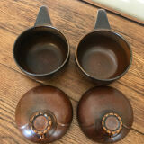 Vintage set of soup bowls by Friesland Melitta Germany