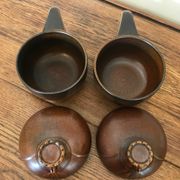 Vintage set of soup bowls by Friesland Melitta Germany