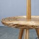 Jan Kalous ULUV Rattan Floor Lamp, Czechoslovakia 1960s