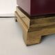 Brass lamp and formica 1970