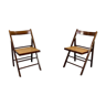 Lot folding chairs in canning