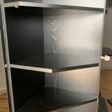 Black lacquered cabinet by Kazuhide Takahama for Cassina, 1980